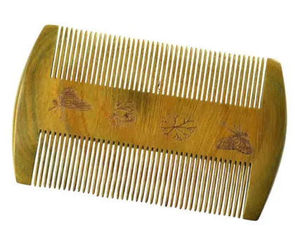 Hair Combs High quality Sandal Wood Comb Handmade Toothed Lice Comb