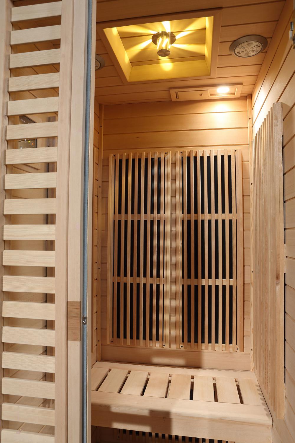 indoor infrared sauna steam room