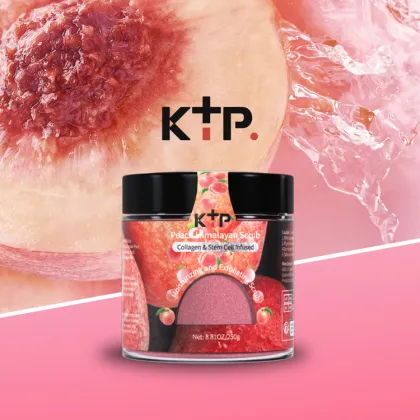 Peach Himalayan Scrub Moisturizing and Exfoliating Body Scrub