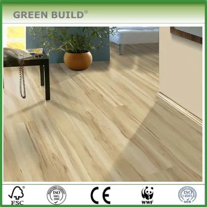 Waved Natural Maple Laminate Wood Flooring