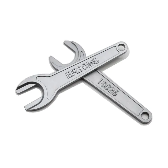 ISO High Speed Hilt Spanner | Customized Silver ER Spanner - ER16MS, ER11MS