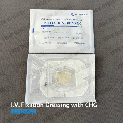 Advanced I.V. Fixation with CHG Transparent Film