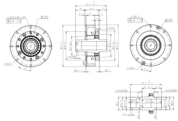 HMHG-Ⅲ Simple Unit Flat Hollow Shaft Series Harmonic Drive