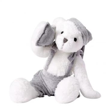 Regalo di peluche per il pigiama del pigiama bianco per bambini