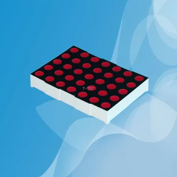 2.0" 5x7 Red Color  Dot Matrix  Led Display