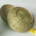 Cesto portaoggetti creativo in bambù