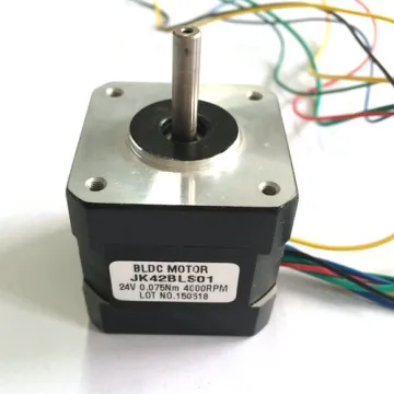 24V 42mm 3000rpm Brushless DC Motor JK42BLS01