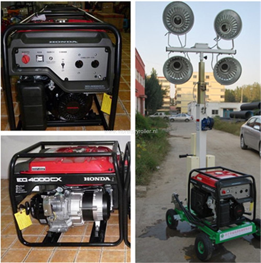 Diesel Generator Portable Telescopic Mobile Light Tower