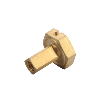 Custom OEM CNC Machined Brass Tee Joint Rear Axle Distribution Block Fittings for Plumbing Applications