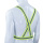 road traffic safety running reflective belt vest