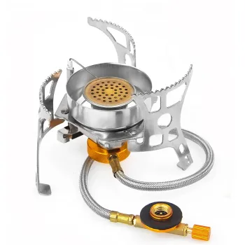 Portable Camping Stove with Piezo Ignition: Your Ultimate Outdoor Cooking Companion