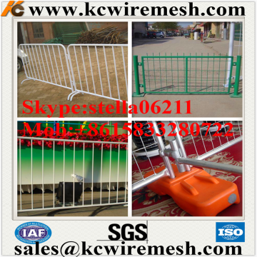 Cheap!!!!!! KangChen Iron temporary fencing site/portable and removable crowd control barriers ues for event