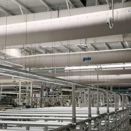 Energy-Saving Fabric Air Ducts