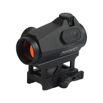 Red Win Mantis 1x25 Mtr MOS Shake Awake Red Dot -Zielfernrohr mit Multi -Absehen und automatisch abgeschalteten 3 Minuten
