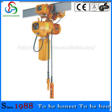 0.5t to 35t electric chain hoist with trolley or hoist with electric trolley