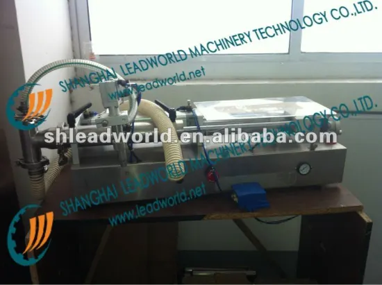 Leadworld Brand single head pneumatic juice filling machine