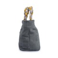 High Quality Popular Handbags Suede Leather Tote Bag