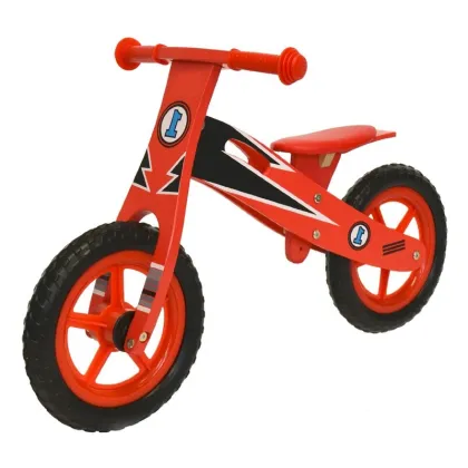 wooden balance bike running bike