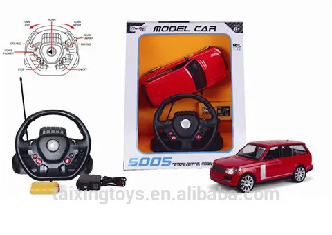 2016 Newest Design and Highest Quality 1:12 RC Remote Control Car with Light and steering wheel