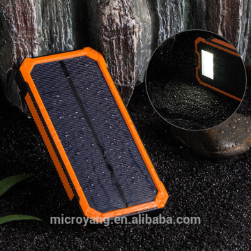 2016 newest Fast charging power bank Factory price charger smart portable solar power bank