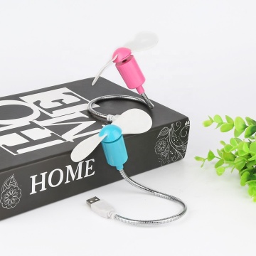 Portable USB Mini Fan Cooler met twee messen