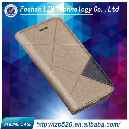 LZB leather flip cover mobile phone case for sony xperia e3