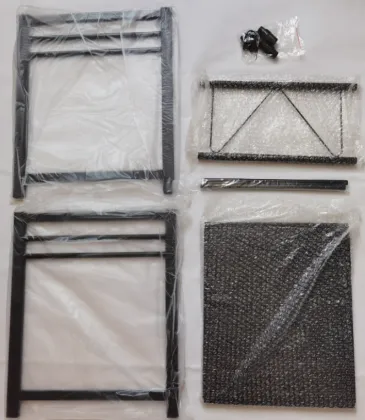 Adjustable Stand Microwave Oven Rack - 2 Tier Storage Rack & Retractable Holder