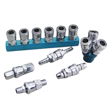 Japan Iron Material Self-Lock C-Type Pneumatic Quick Coupling Connector for Air Compressor