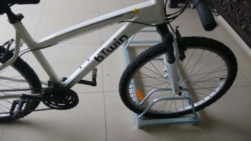 Galvanized Steel Bike Parking Rack with ISO Approved