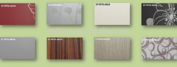 3D PET MDF Veneer For Kitchen Cabinet