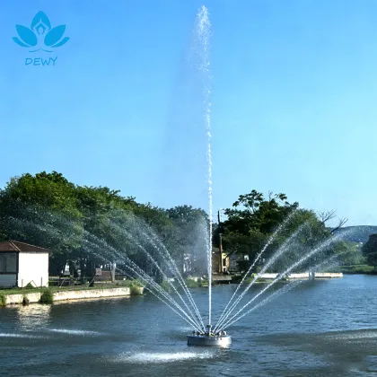 Outdoor lake aerator fountain