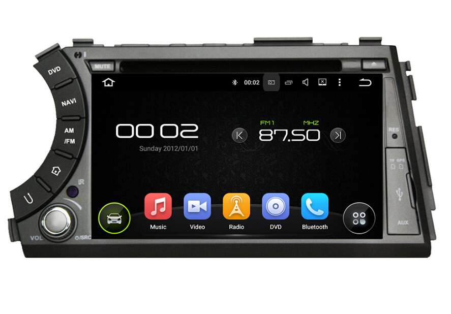 Android 7.1 Car DVD Player For SsangYong Actyon sports