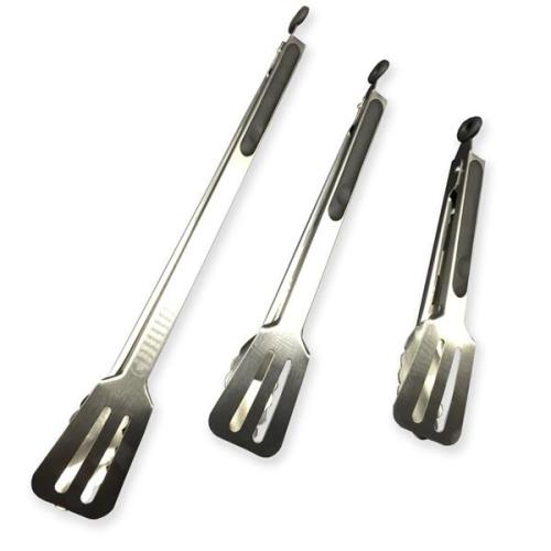 3pcs stainless steel tongs turner style