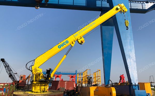 0.2T20M Telescopic crane 