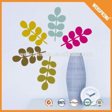 2015 Superior product natural plants pot wall sticker