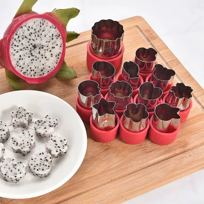 Top Seller Kitchen Accessories: 12Pcs Fruit & Vegetable Tools & Carving Gadgets