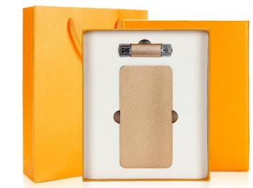 Promotional Gift Set 2 in 1 Corporate Gift Set with Power Bank 10000mAh