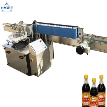 Glass Bottle Labeling Machine for Sauce Garlic Sauce