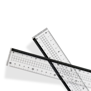 High-Quality 30CM Straight Ruler: Top-Selling Stationery for School and Office Use in Japan