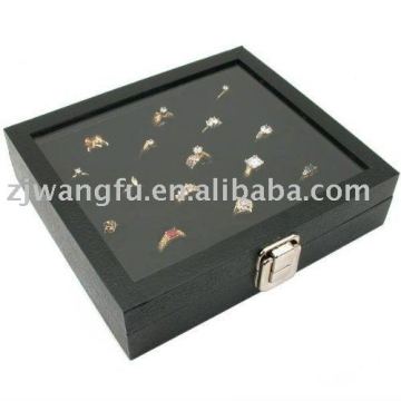 36 slot ring display case
