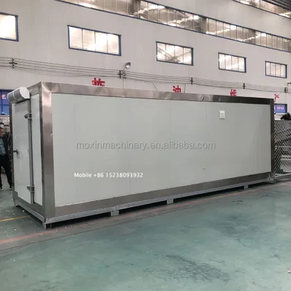 Moxin Sweet Corn Liquid Nitrogen Freezing Tunnel