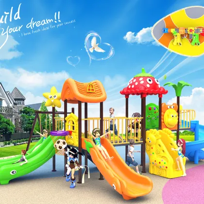 Playful Ventures: Vibrant Outdoor Playground Equipment - 76 Pipes Kids Slides for Exciting Playtime