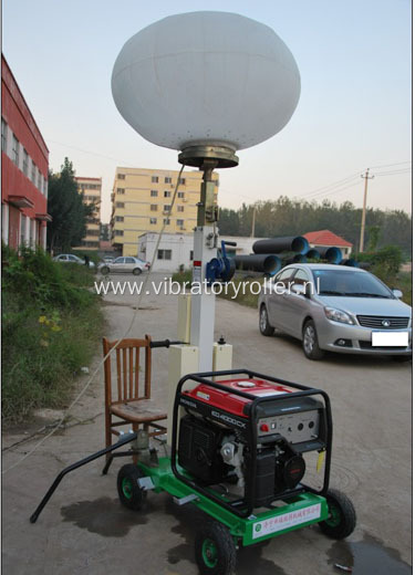 Diesel Construction Mobile Balloon Inflatable Lighting Tower