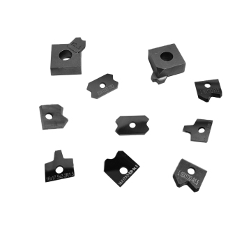 Solid Carbide Edge Banding Machine Insert Knives สำหรับเครื่องขูดโปรไฟล์และการตัดแต่งขอบ