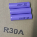 Célula de bateria iônica Samsung ICR18650-30A li