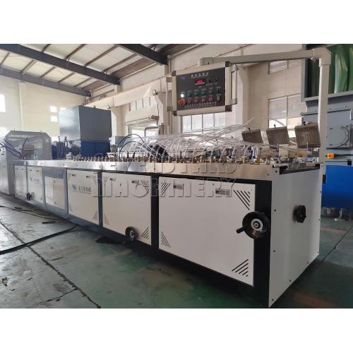 pp pe profile extrusion line High quality PP PE fence profile extrusion machine Supplier