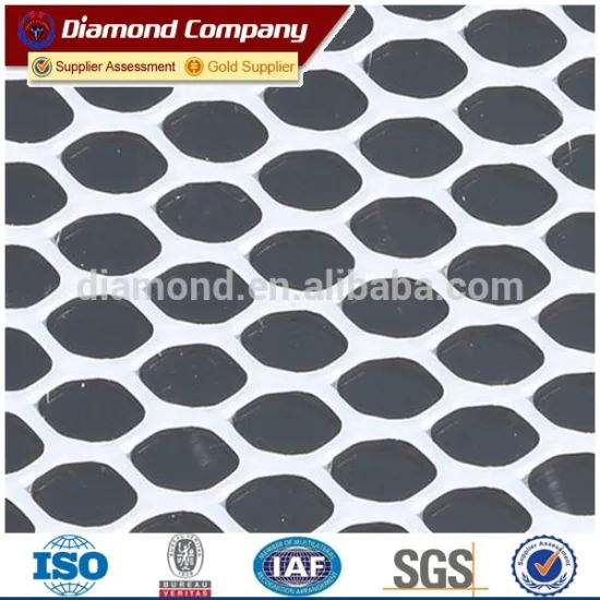 0.8mm round hole expanded stainless steel wire mesh/oval perforated metal mesh