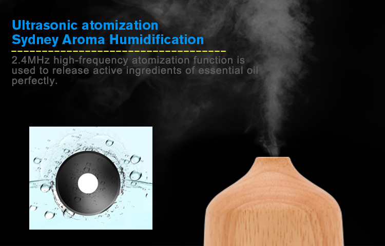 wood ultrasonic essential oil diffuser