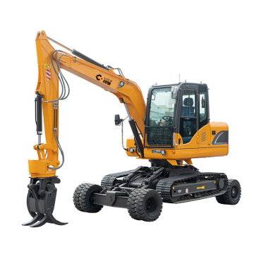 Newest Heavy Wheel Excavator GHT160W 14 Ton Digger Excavator at Factory Low Price