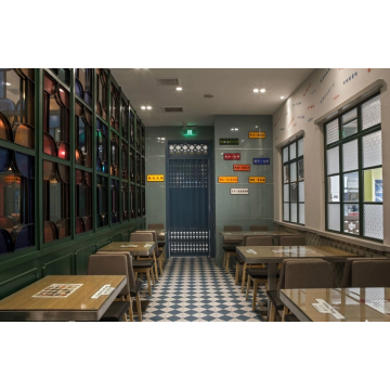 Tables de salle à manger en bois pour restaurant haut de gamme coréen